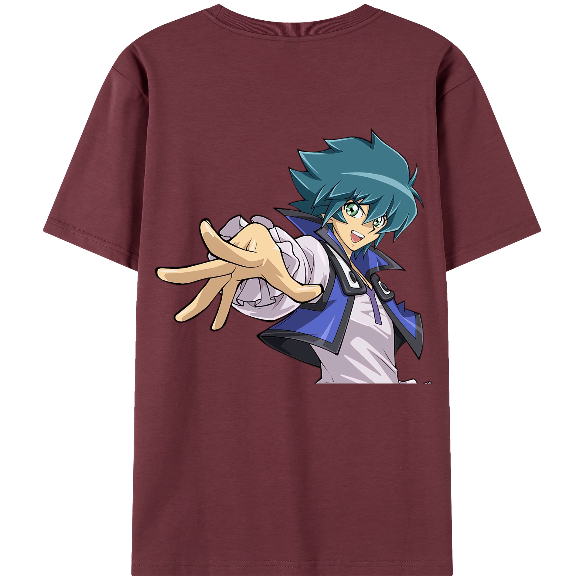 （画像用） 遊☆戯☆王 Yu-Gi-Oh! 綿100％半袖Tシャツ（背面プリント）